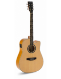 Admira Tennessee Electroacústica Natural Satinado | EQ 5 Bandas Afinador | ADMATNSCENAS