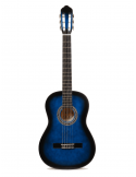 Guitarra Clásica 4/4 Azul Sombreado | Tapa Abeto | Iniciación