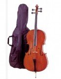 Carlo Giordano SC90 Violonchelo Estudio | Tapa Abeto Macizo Fondo Arce | Estuche Arco