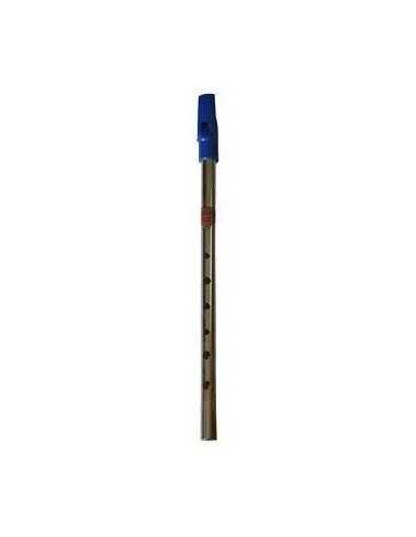 Flauta Flageolet Boquilla Azul En Re