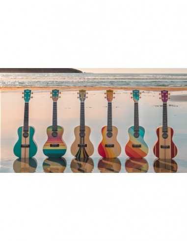 Ukelele Kala Concierto Serie Surf Rip...