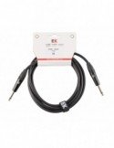 Cable Ek Audio Para Columnas Jack-Jack Rectos 3 M