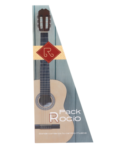 Pack Guitarra Clásica Natural 3/4...
