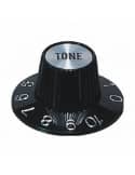 Pickboy K9TS Botón Potenciómetro Tono Negro