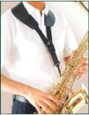 BG S70SH Cordón Saxo Yoke Cuero | Al Cuello