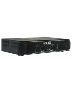 SkyTec SPL400 amplificador 2x 200W Negro