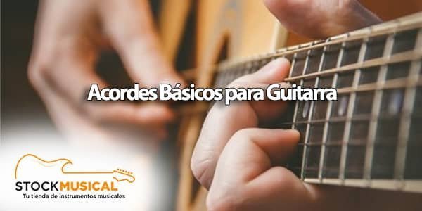 Acordes básicos para guitarra